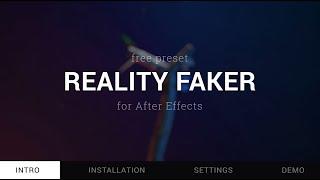 FREEBIE Reality Faker Tutorial