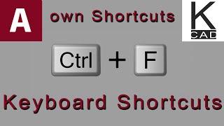 #autocad _1 Options | Keyboard Shortcuts - own Keyboard Shortcut