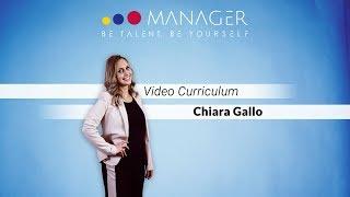 Chiara Gallo | Video Curriculum | Manager