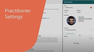 Setting Up Your Practitioner Account