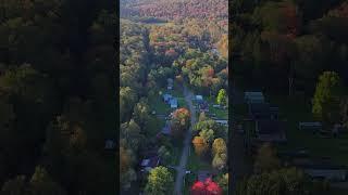 Ludlow, Pennsylvania In Autumn Colors #drone #dronevideo