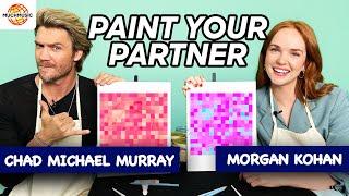 Chad Michael Murray & Morgan Kohan Paint Each Other's Portraits in 15 MINUTES