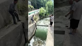 Traditional interception process of rivers