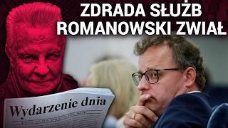 WYDARZENIE DNIA: Zdrada służb - ucieczka Romanowskiego | Z BAŃKI | Tomasz Szwejgiert