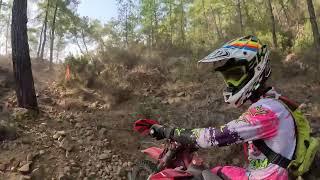 Mountain race. Sea to sky. Extra hard enduro day.