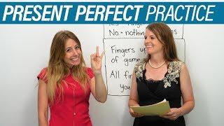 Practice the PRESENT PERFECT TENSE in English!