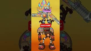 Fire Oasis and Fire Haven Epic Wubbox Duet!  #shorts #mysingingmonsters