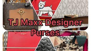 TJ Maxx Designer Purses Michael Kors Coach Betsy Johnson Shop with Me | Sweet Southern Saver