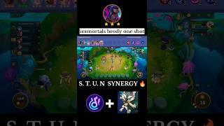 Most unique synergy combo in magic chess  | mobile legends #mlbb #shorts #magicchess #mobilelegends