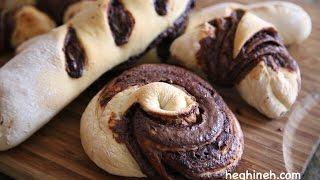 Nutella Bread - Nutella Crescent Rolls Recipe - Heghineh Cooking Show