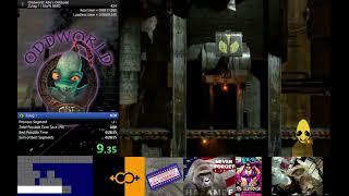 Oddworld: Abe's oddysee: Zulag 1 ANY% NMG in 27:954 seconds (current world record).