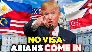 10 ASIAN Countries US Won't Require Visa From in 2025