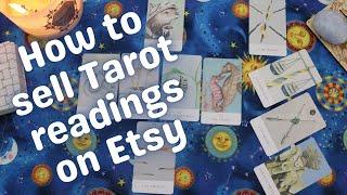 How to Sell Tarot Readings (and other services) on Etsy