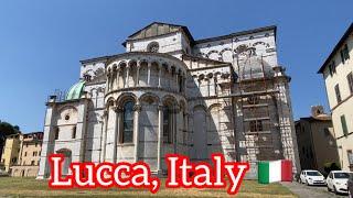 LUCCA TUSCANY ITALY  | WALKING TOUR IN THIS BEAUTIFUL CITY