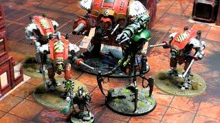 Warhammer 40k - Battlereport 580 - Necrons vs. Imperial Knights (DE)