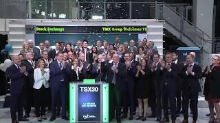 TSX30 Opens Toronto Stock Exchange, September 27, 2019