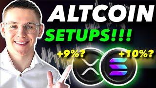 Altcoins vor Rallye? XRP, Solana & Co. im Fokus!