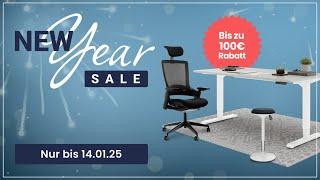 Neujahrs-Sale bei Ergotopia - Fit und gesund ins neue Jahr starten mit fetten Rabatten!