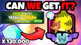 130,000 GEMS to summon SHINY WUMBO SECRET SEA BEAR in SpongeBob Tower Defense Update 9