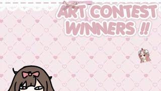 ART CONTEST WINNERS !! 