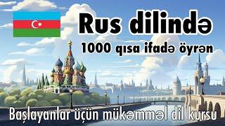 Rus dilində 1000 qısa ifadə öyrən – Başlayanlar üçün mükəmməl dil kursu