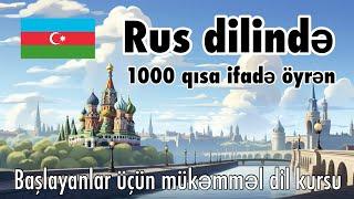 Rus dilində 1000 qısa ifadə öyrən – Başlayanlar üçün mükəmməl dil kursu