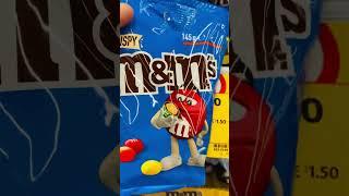 M&Ms Crispy #chocolates #satisfying #asmr #shorts  #crispy