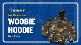 Outdoor Camouflage Woobie Hoodie Production Lines - Zennison