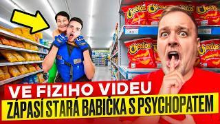 CO SE S FIZIM STALO? KVŮLI VIDEU MUSÍ STARÁ BABIČKA TAHAT NÁKLAĎÁK A ZÁPASIT S PSYCHOPATEM!