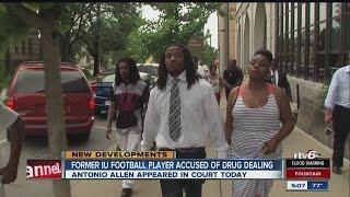 Antonio Allen: Ex-IU football player appears in court