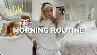my *slow* morning routine ️ healthy habits, low dopamine & setting intentions for the day (calming)