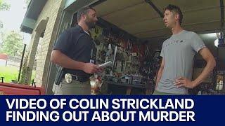 Kaitlin Armstrong: Footage of Colin Strickland finding out about Moriah Wilson's murder | FOX 7 Aust