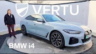 A Vehicle Tour of the BMW i4 | Vertu Motors