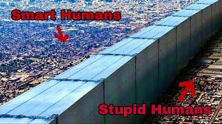 In 2050, Walls Separate Smart & Stupid Humans, Leaving The Stupid To Suffer