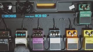 BOSS BCB-60 Pedalboard and BOSS pedals demo