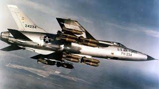 F-105 Vietnam Missions Stock Footage