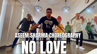 No Love (Dance Video) shubh | Aseem Sharma | AIA Studio #dance