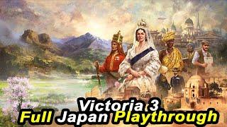 VICTORIA 3 - Full Japan Playthrough From Scratch || Historical Economy Strategy Simulation Lets Play