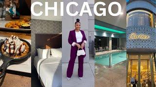 TRAVEL VLOG: 48hrs in CHICAGO | City Vibes, Hotel Tour, Fear of Missing Out, Jumbo Crab, More