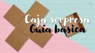 DIY  Caja sorpresa | caja explosiva guía básica | Erandy Paz