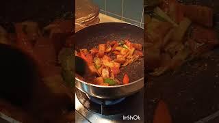 Cara goreng Sayur terung masak asam/#shorts