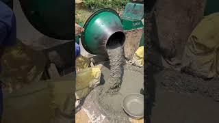 Concrete mixing Techniques #construction #concrete #shorts