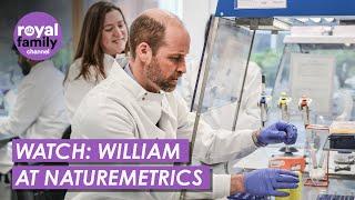 WATCH: Prince William Visits NatureMetrics: A Groundbreaking Step for the Earthshot Prize 2024