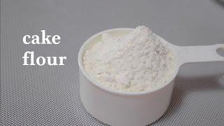 how to make cake flour at home/cake flour substitute--Cooking A Dream