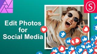 How Influencers Edit their Photos - Affinity Photo Tutorial