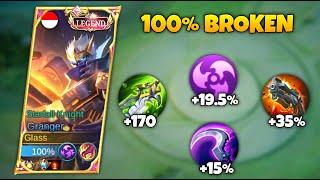 HOW TO COUNTER JUNGLER TANK? THIS IS BUILD FOR COUNTER JUNGLER TANK! BEST BUILD GRANGER - MLBB
