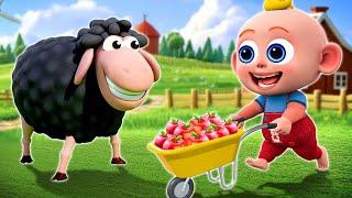 Baa Baa Black Sheep | Funny Kids Song - Cartoon Kids | More Nursery Rhymes & Kids Songs