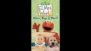 Elmo's World: Babies, Dogs & More (2000 VHS)