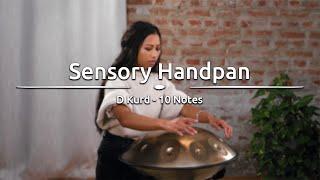 Sensory Handpan, 10 Notes D Kurd, 440 Hz, Vintage Gold - HPSTL100 - Meinl Sonic Energy