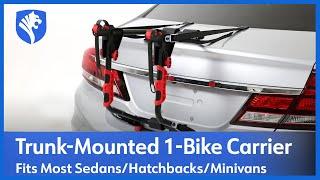 TYGER Trunk Mount 1-Bike Carrier Installation.